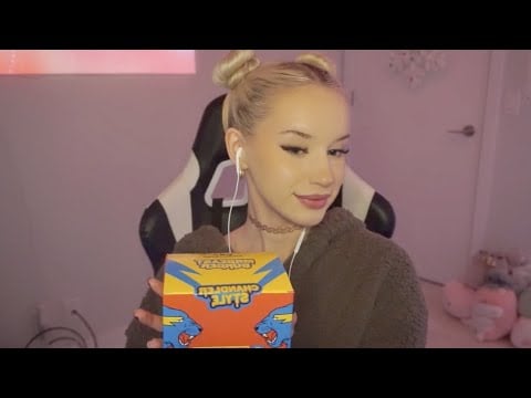 Mr Beast Burger Mukbang ASMR *use headphones*