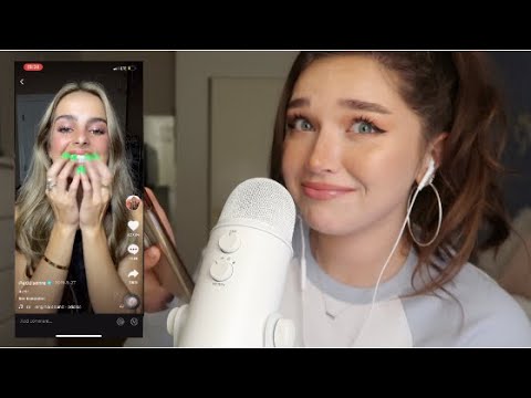 ASMRtist Reacts to Tik Tok ASMR