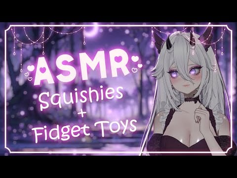 【ASMR/3dio】Cozy Squishies & Fidget toys ☁️ | No Talking!