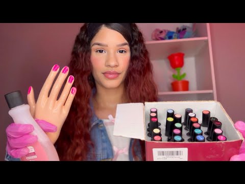 Asmr te hago una manicura mientras chismeamos