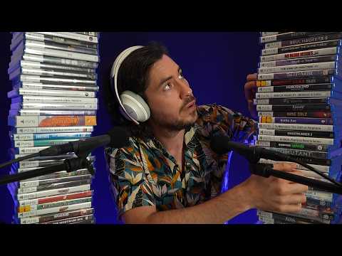 ASMR TOUS MES JEUX PS5 pas encore terminés