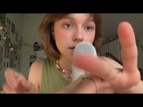 ASMR for sleep ~ mouth sounds // visual triggers // tapping (tingles!!) ˙✧˖°🤲🏻 ༘ ⋆｡˚