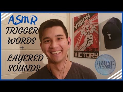 ASMR Trigger Words/Layered Sounds for INSTANT SLEEP 😴 (Whispered)