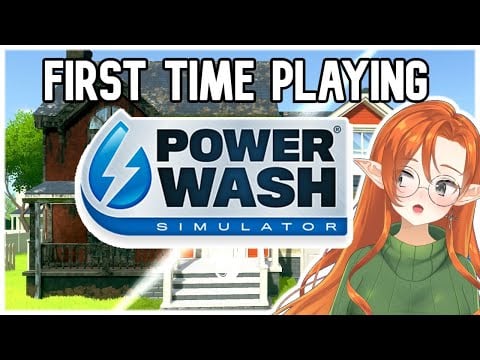 First Time Playing Power Wash Simulator! | Comfy Vibes