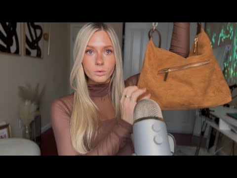 ASMR| What's In My Bag (Ear to Ear Whispers, Over Explaining, Tapping)