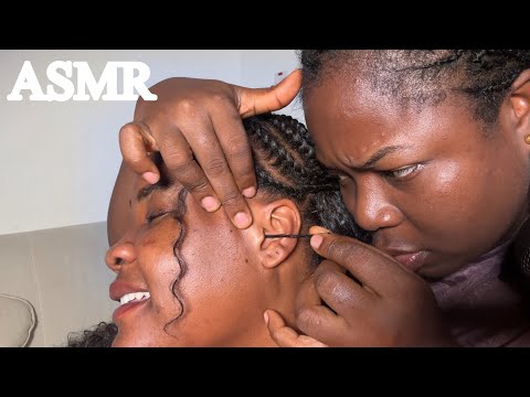 ASMR✨Bobby Pin Deep Ear Cleaning Plus Soft Whispers On Sister AsmrOlys