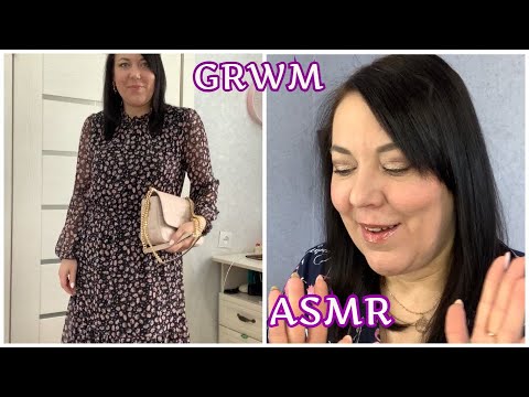 ASMR Get ready with me & Собираемся вместе со мной/Делаю макияж и укладку на 8 марта!/НЕЖНЫЙ ШЁПОТ