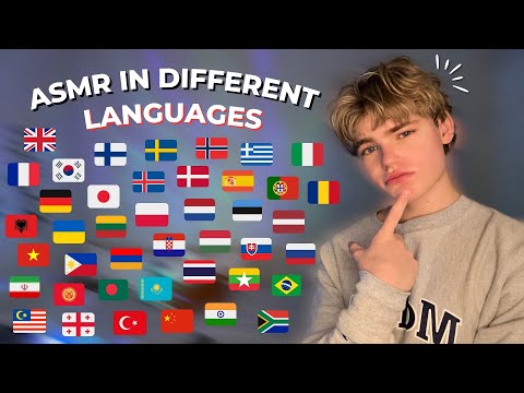 ASMR │ Saying "Where Are You From?" in Many Different LANGUAGES☀️ - Relaxing, For Sleep😴