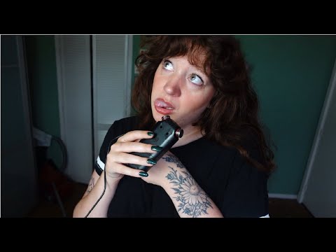 ASMR intense mouth sounds and ear eating with tascam mic (no talking, ear to ear)