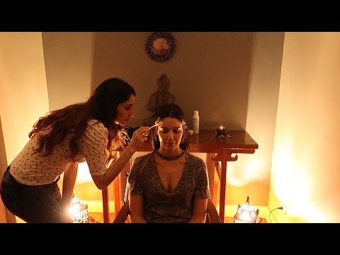 ASMR APLICADO - escalda-pés, massagem, super relaxante!