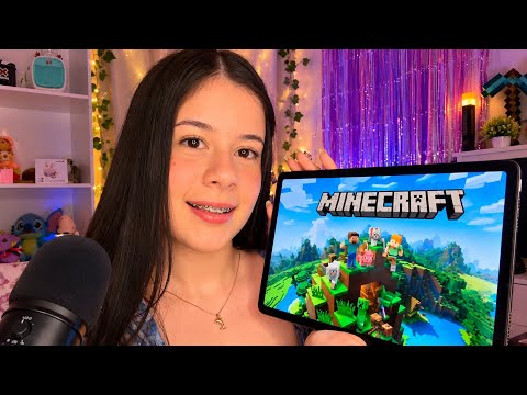 ASMR JOGANDO MINECRAFT