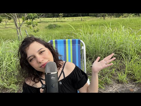 ASMR Bem relaxante na NATUREZA