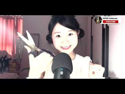 ASMR🎧｜Super enthusiastic to help you simulate haircut! Numb and relax!