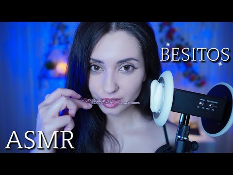 ASMR B3SITOS Y CARICIAS PARA DORMIR 💖 ASMR EAR MASSAGE & KISS3S