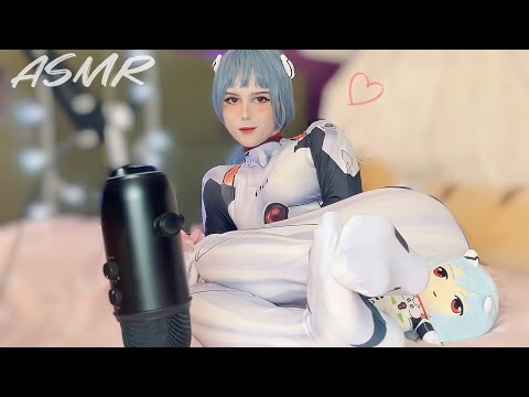 ASMR Scratching | Ayanami Rei EVA Cosplay #asmr #asmrcosplay