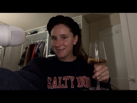 ASMR Relax With Me for the Night (Halloween weekend recap, tingly whispers, mouth sounds) 