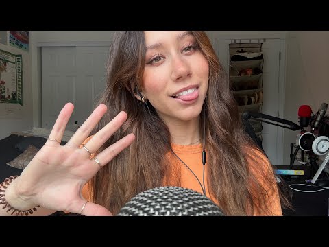 ASMR | Fast and Aggressive Mouth Sounds, Hand Sounds, and Hand Movements
