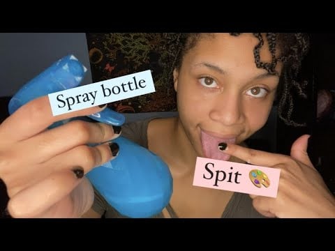 ASMR - Spit Paint & Spray Bottle (Nya)
