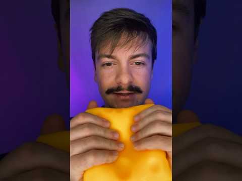 Block of cheese squishy #asmr #asmrshorts #raeasmr #squishy #squishytoy #cheese #asmrvideo