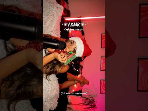 Christmas tingles🎄✨ #asmr #karmaasmr #asmrvideo #asmrshorts #christmas #tingles #karma #asmrtrigger
