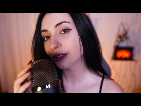 ASMR susurros suaves con lluvia para dormir🌧️​ 4K