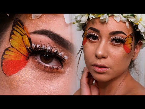 MAKE DE BORBOLETA FÁCIL PARA O CARNAVAL 2019