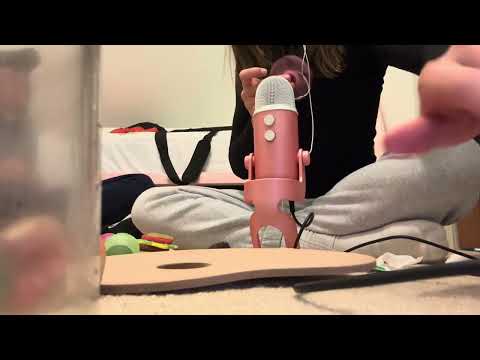 My cousin ​tries ASMR for the first time!