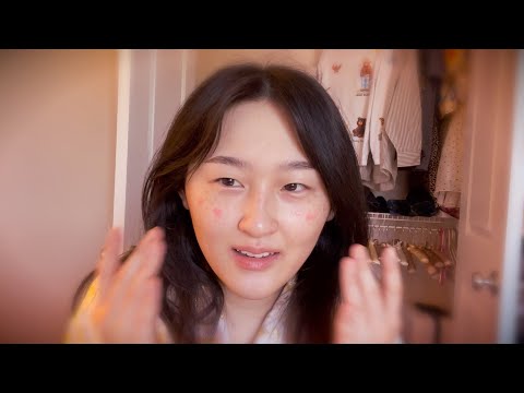 ASMR 💄 grwm inaudible whisper layers