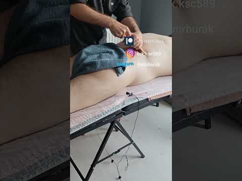 Massages that relieve all muscle pain in the back #satisfying #relaxing #asmr #shorts #massage