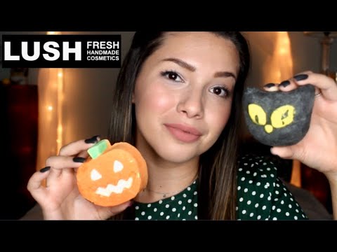 ASMR - Halloween Lush Haul | Crinkles | Tapping | Whispers