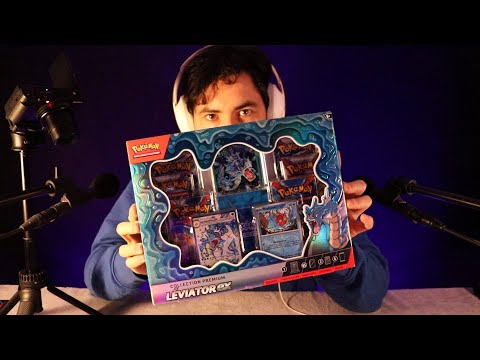ASMR Pokemon - Coffret PREMIUM Leviathor EX - EXCLU AUCHAN