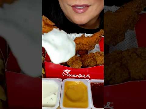 Chick-fil-A #asmr #chicken #shorts