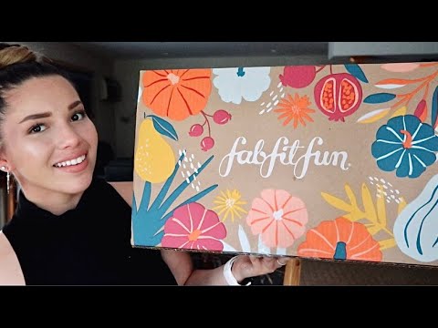 ASMR - FabFitFun Fall 2020 Unboxing!