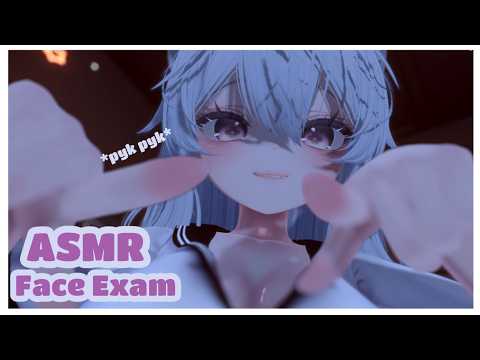 【ASMR Vrchat】Facial Examination with Catgirl! ♥  Face touching ♥  Roleplay ♥  Personal attention ♥