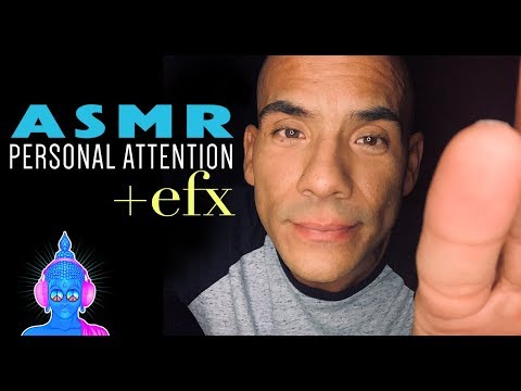 ASMR Personal Attention, Intelligible & Inaudible Male Whispers | Hand & Mouth Sounds [WITH EFX]
