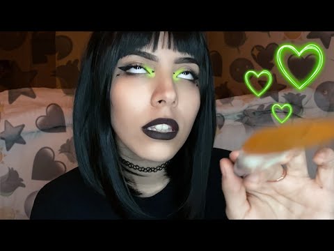 goth bff chills with u on valentine’s day ASMR