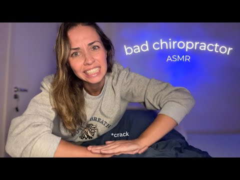 ASMR POV: BAD Chiropractor cracking you