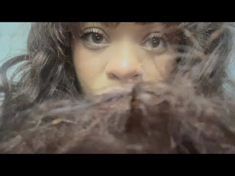 ASMR HAIR PLAY  / Scratching your scalp ( camera touching roleplay ) LOFI