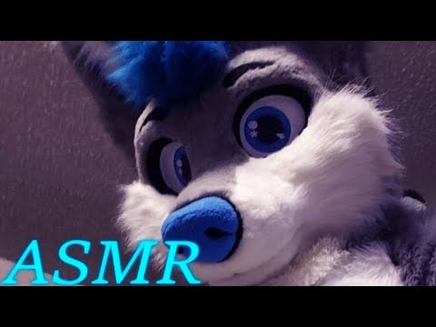 [Furry ASMR] Paper crinkling, tapping, scratching (talking)