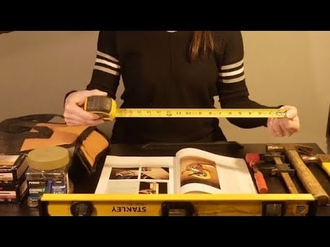 ASMR - Carpentry Book and Tools - Softly Spoken