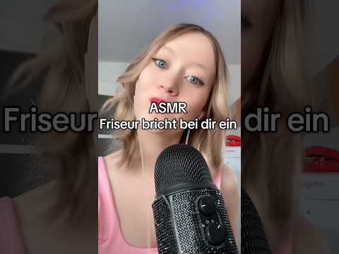ASMR FRISEUR BRICHT BEI DIR EIN #asmr #fabricscratching #tingles #roleplay