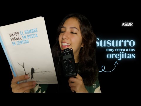 ASMR Leyendo un Libro | Susurros que garantizan 100% Cosquillas ✨