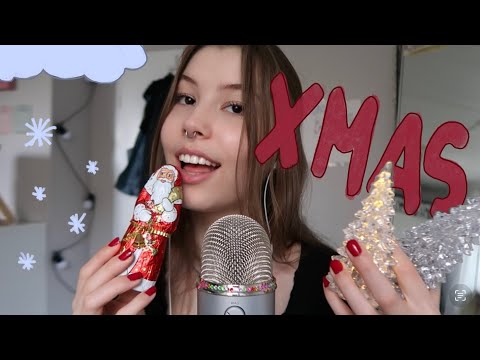 ASMR super tingly christmas trigger ☃️🎄 (german/deutsch) | emily asmr