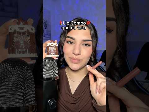 💋Lip Combo💄 q no falla #asmr #flowerknows #lipcombo @flowerknows