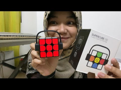 [ASMR] tapping Giiker cube (3x3x3 Rubik's cube)