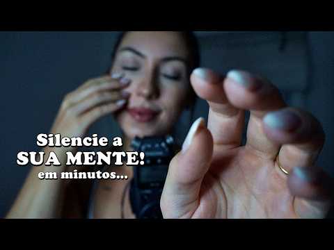 ASMR Hora de dormir | Desligando você em minutos (escurinho, sussurros, atenção pessoal, voz suave)