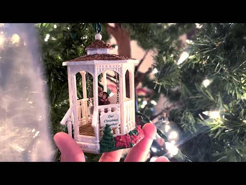 🎄ASMR Casual Christmas Tree & Ornament Tour🎄