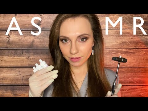 АСМР НЕВРОЛОГ • Расслабляющий ОСМОТР у врача • СЛЕДУЙ МОИМ УКАЗАНИЯМ! • ASMR Neurological exam