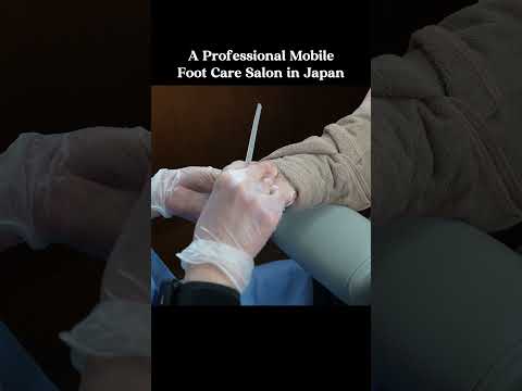🚐(ASMR) Only in Japan: A Mobile Foot Care Salon on Wheels