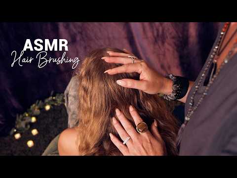 ASMR Hair Brushing & Oiling 💤 Soft Spoken, Scalp Scratching, Personal Attention